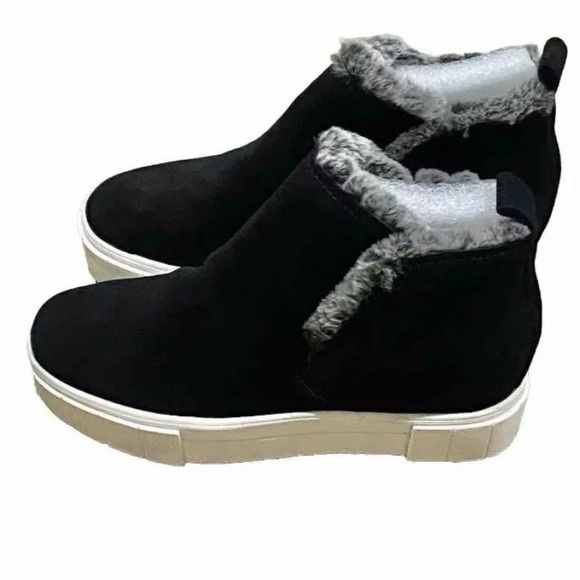 DOLCE VITA - ZALI SNEAKERS BLACK SUEDE-Women's Size: 7.5-Black Suede-NEW!! - Picture 7 of 16